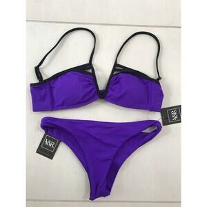 Young & Reckless Veronique Pleated Padded Bikini Set Swim